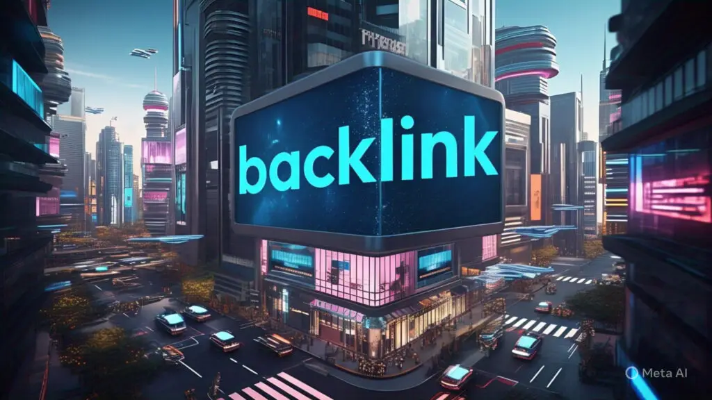 Backlinks increasing website traffic with arrows pointing from multiple websites to one central domain